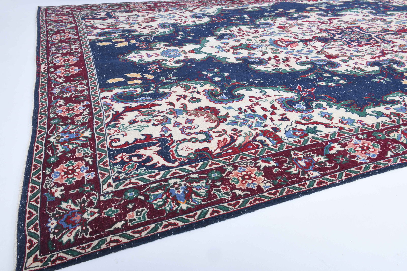 8.7x14.4 ft, TURKISH RUG, Vintage - 4