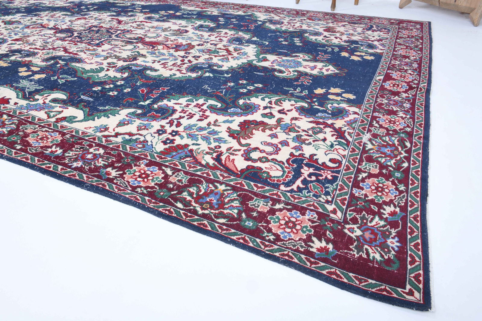 8.7x14.4 ft, TURKISH RUG, Vintage - 6