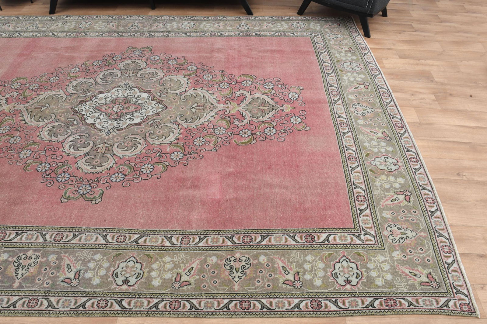 9'5x12'9 ft, SPRING DECOR, Vintage Persian Rug - 5