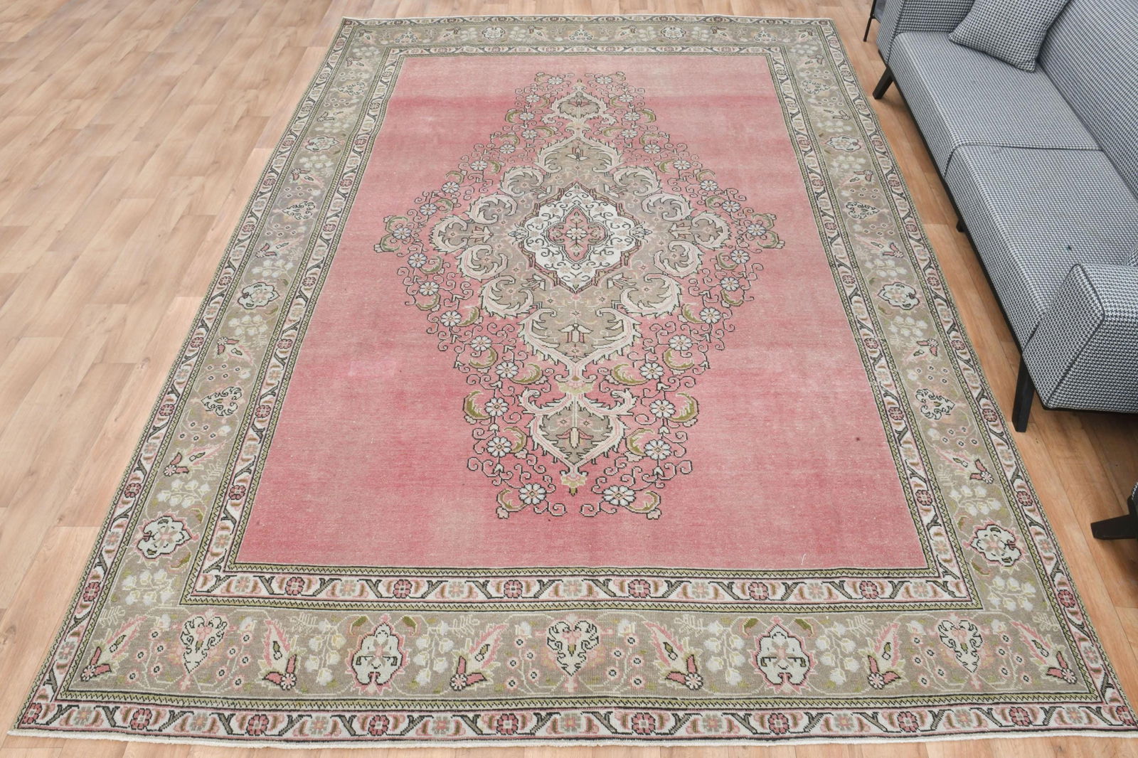 9'5x12'9 ft, SPRING DECOR, Vintage Persian Rug - 7