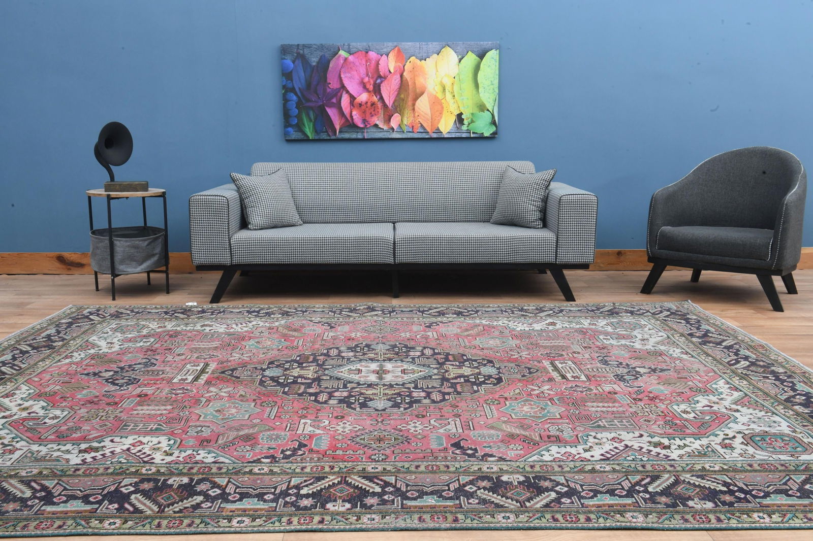 8x11.2 ft, PINK LUXURY RUG, Persian Vintage - 3