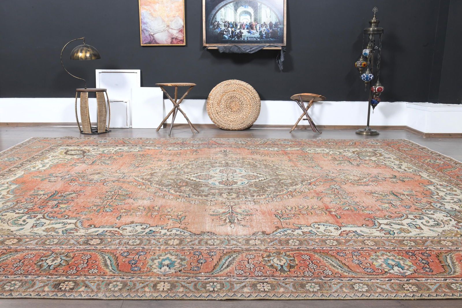 9'9x12'5 ft, PERSIAN OVERSIZED RUG - 10