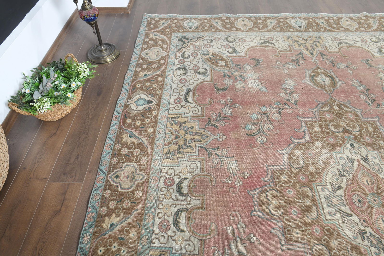 9x12'2 ft, PINK OVERSIZED RUG - 3