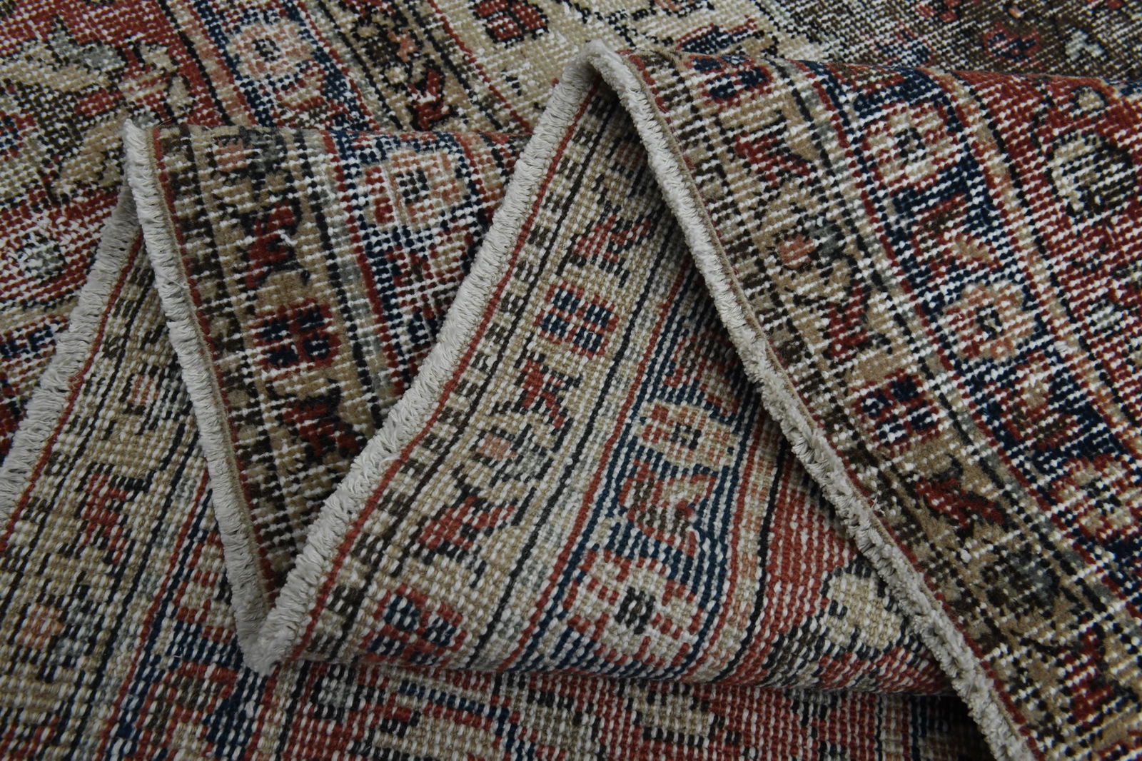 7'9x11'5 ft, PINK BLUE RUG. Vintage (1 of 10)