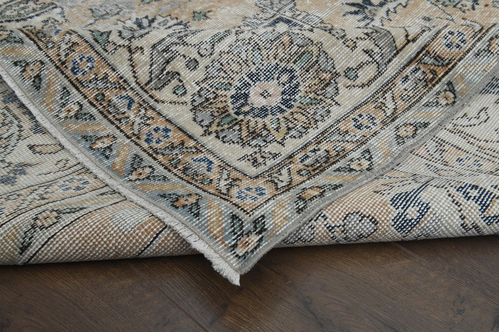 8'3x11'6 ft, OVERSIZED NEUTRAL RUG - 3