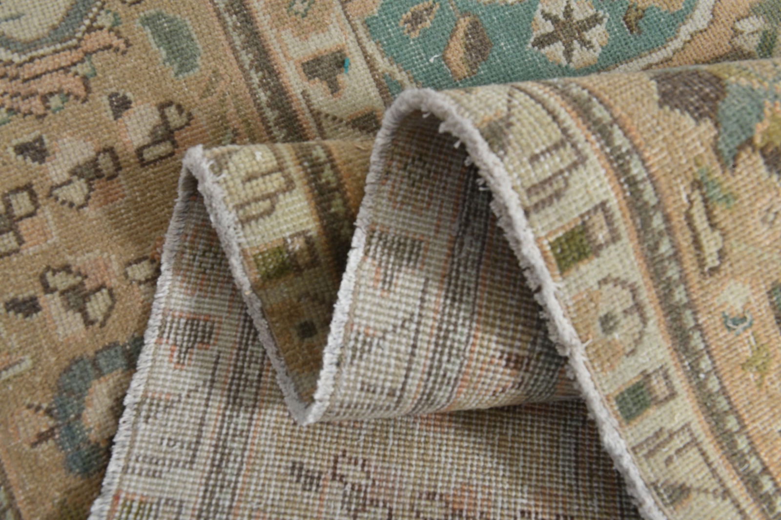 9'4x13 ft, OVERSIZED ORANGE BLUE, Minimalist Decor, Area Rug (1 of 10)