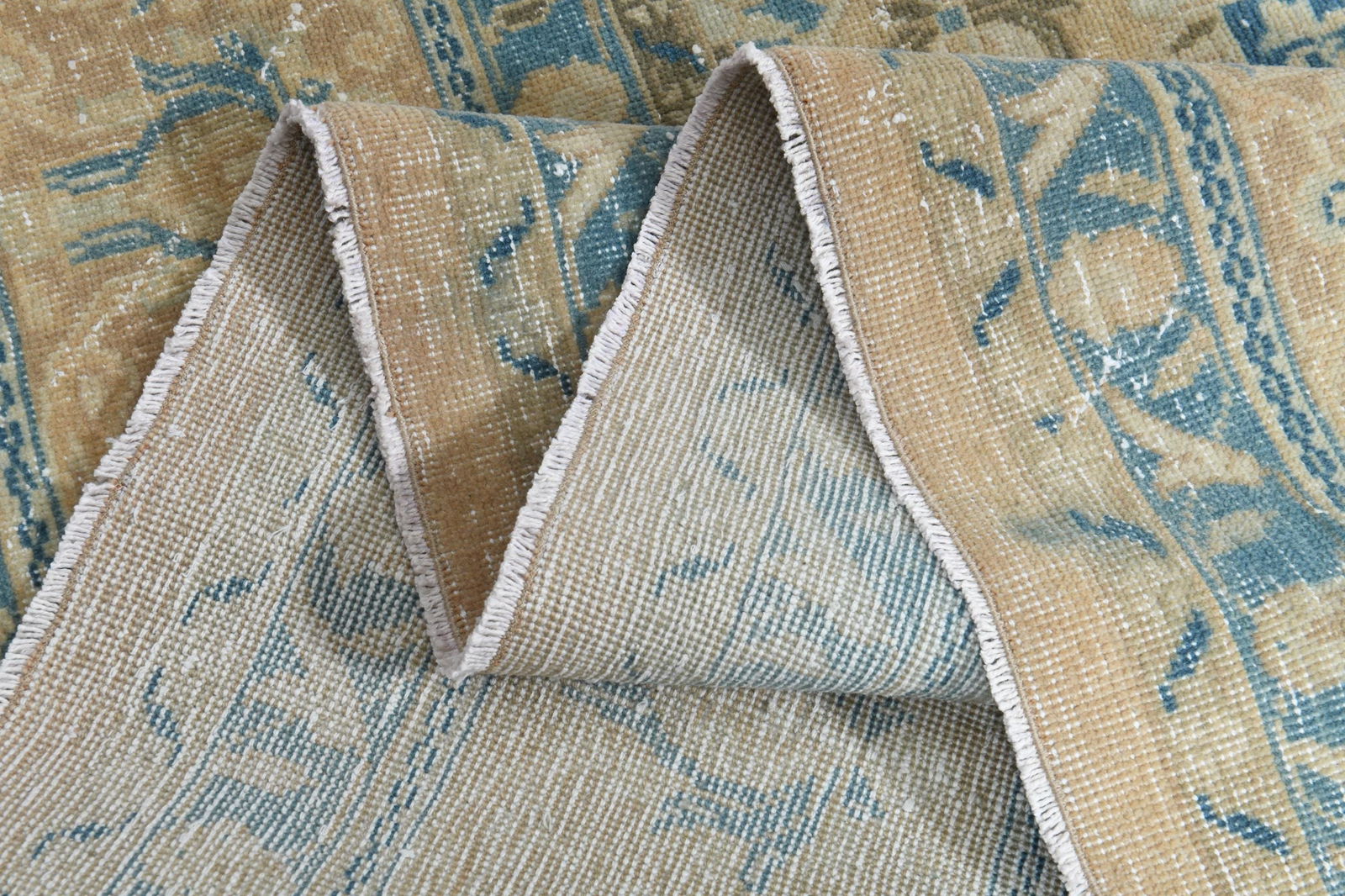 9'3x13'4 ft, ORANGE OVERSIZED RUG, Vintage Wool (1 of 10)