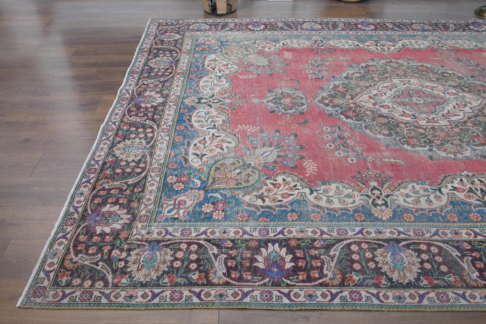 9'2x12'2 ft, OVERSIZED PERSIAN RUG - 7