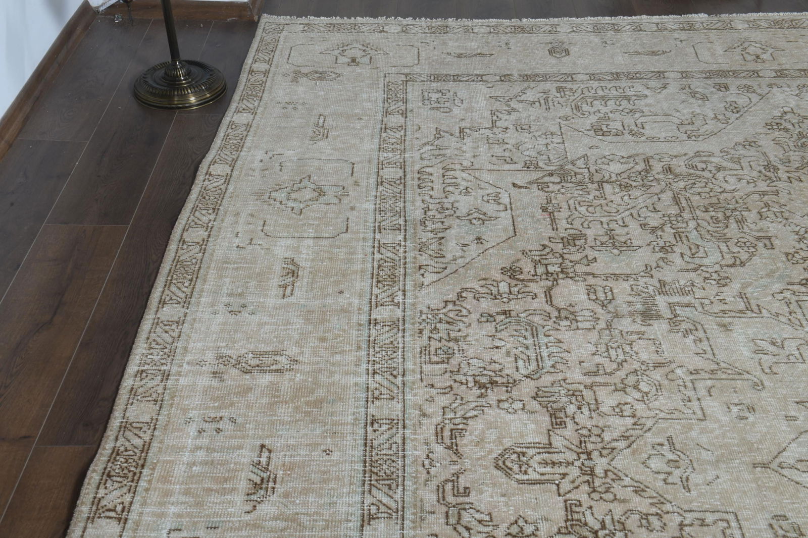 9'7x12'4 ft, NEUTRAL PERSIAN RUG - 9