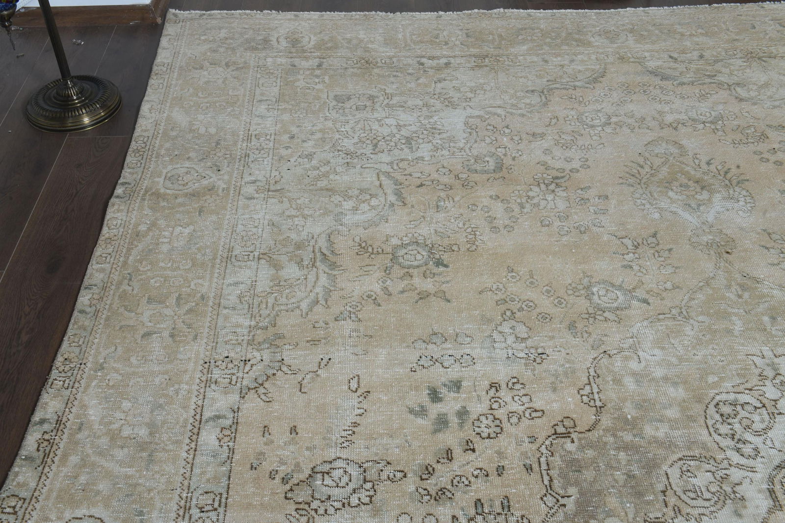 9'3x12'9 ft, OVERSIZED ORANGE BEIGE - 4