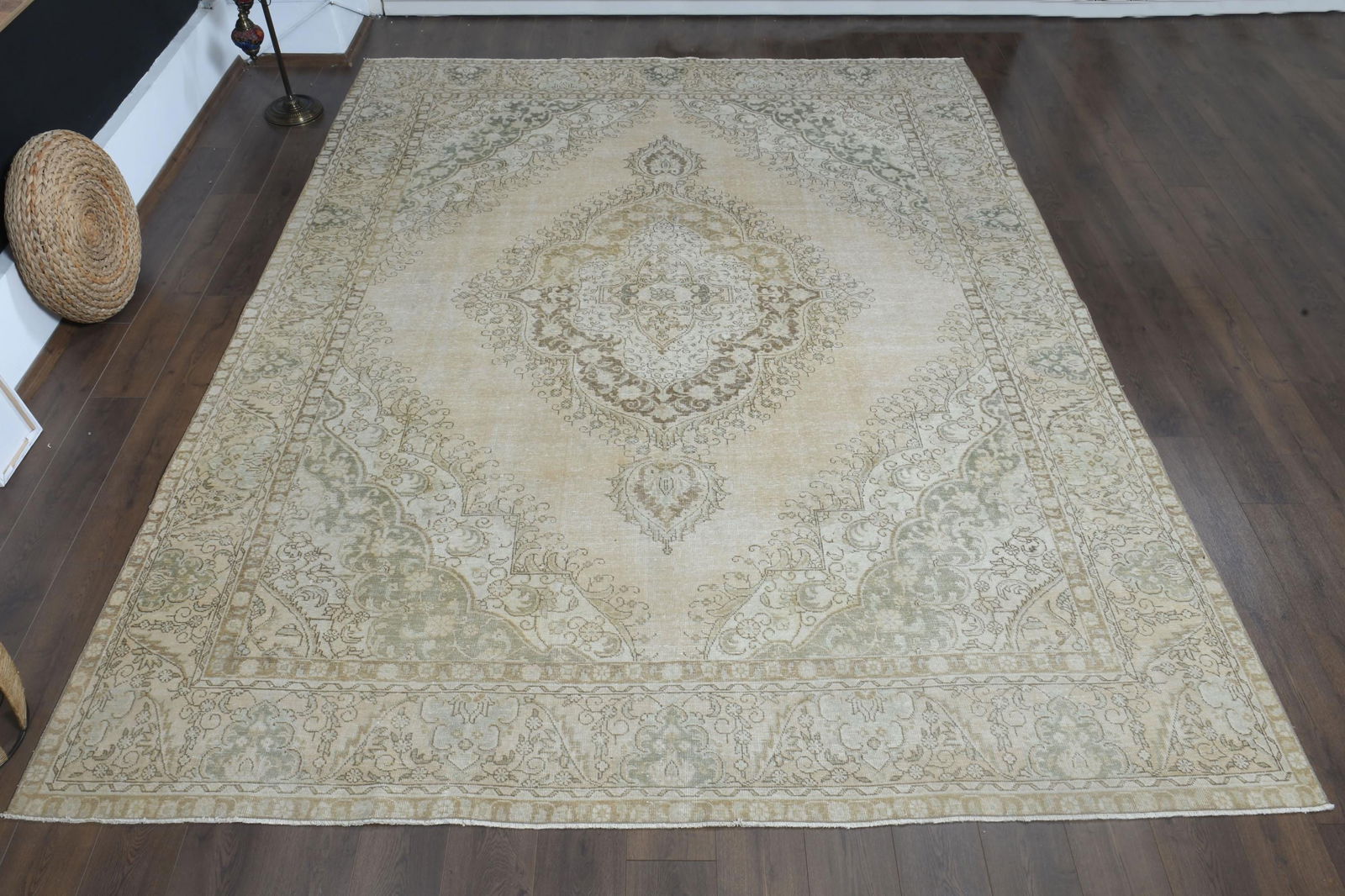 9'5x12'4 ft, VINTAGE PERSIAN RUG - 2