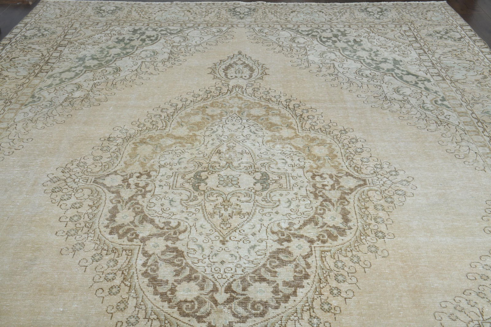 9'5x12'4 ft, VINTAGE PERSIAN RUG - 3