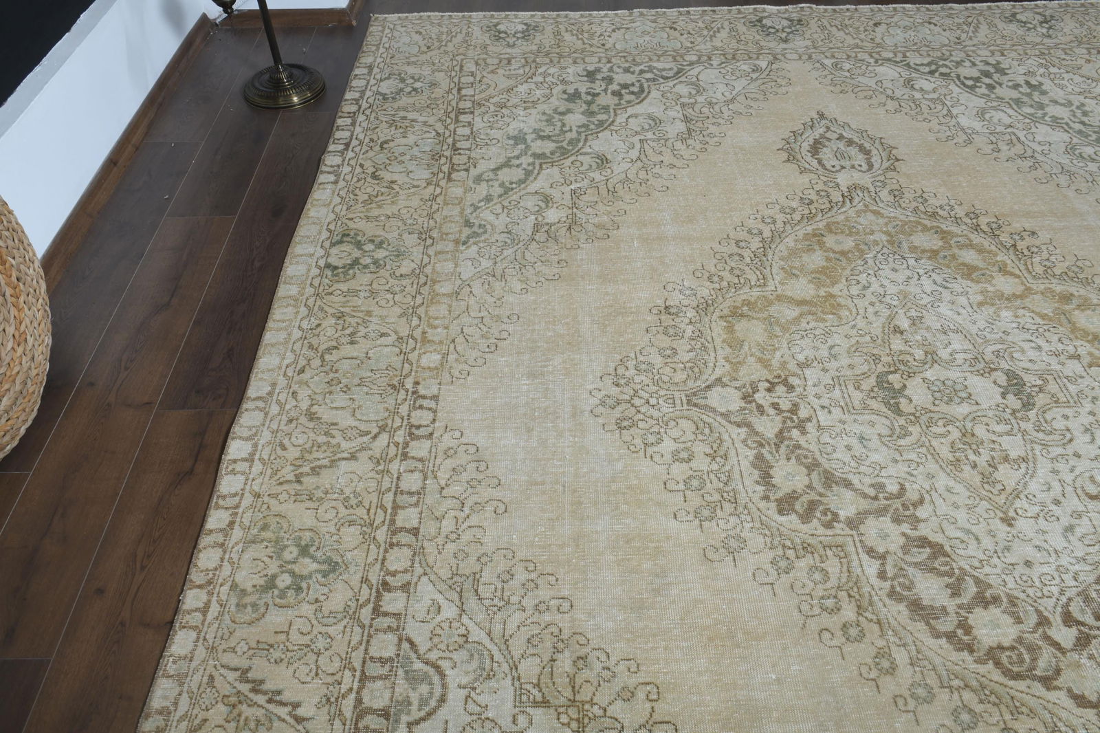 9'5x12'4 ft, VINTAGE PERSIAN RUG - 4