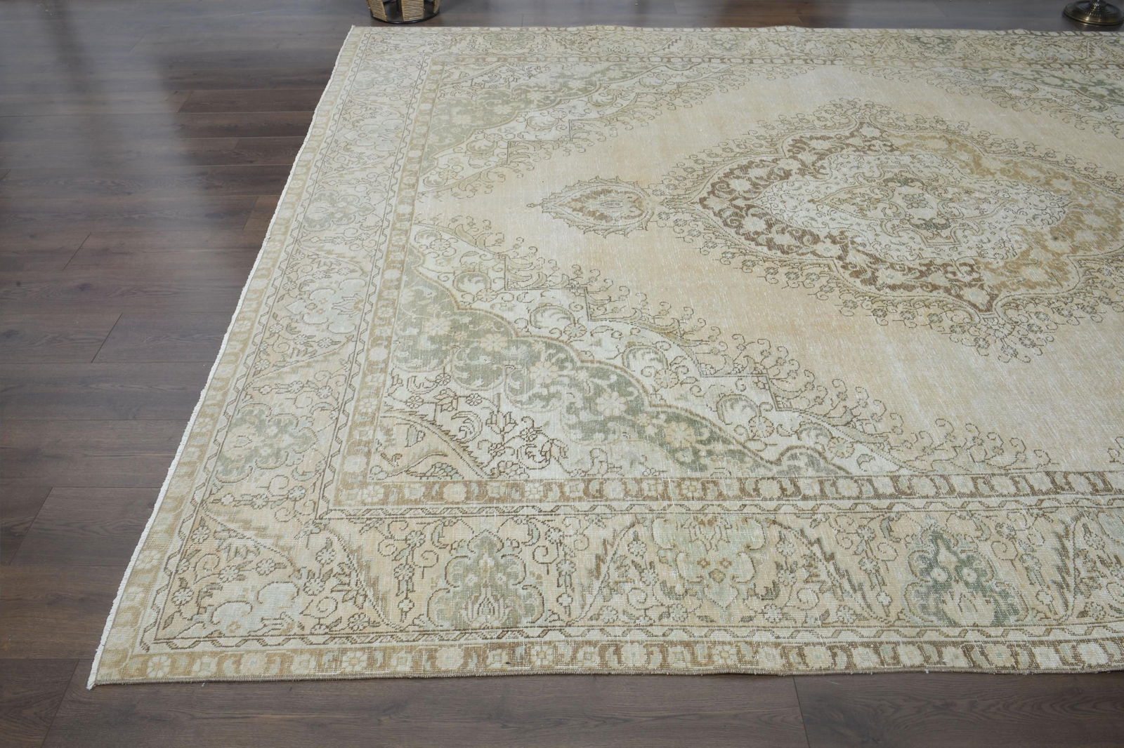 9'5x12'4 ft, VINTAGE PERSIAN RUG - 5