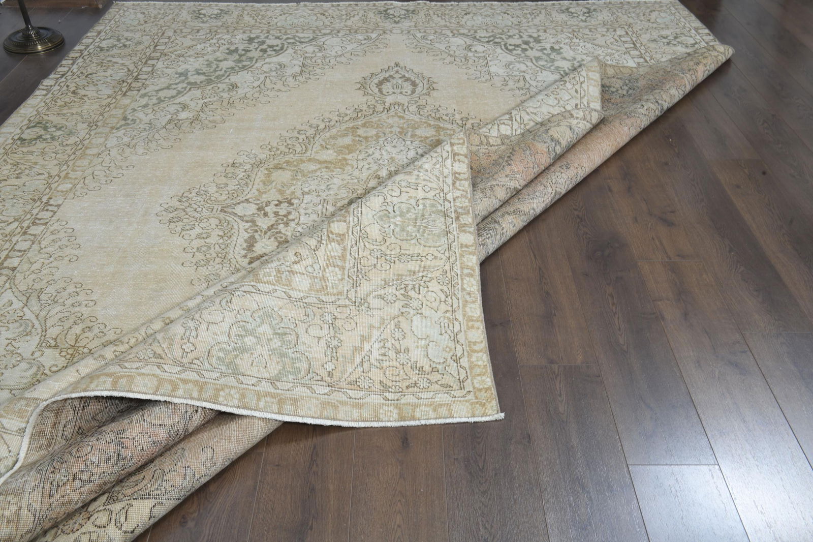 9'5x12'4 ft, VINTAGE PERSIAN RUG - 7