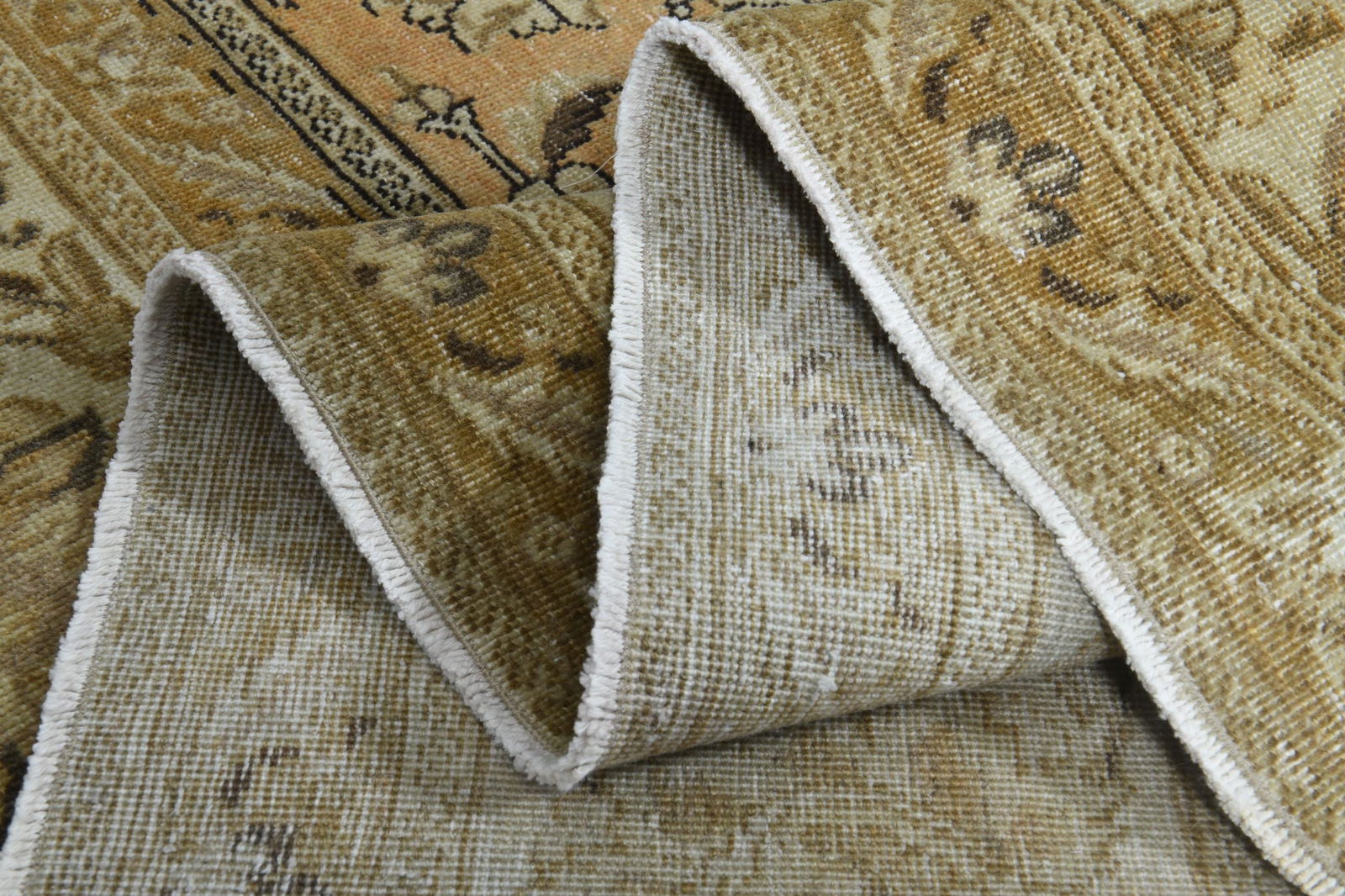 9'6x12'6 ft, OVERSIZED PERSIAN RUG, Orange (1 of 10)