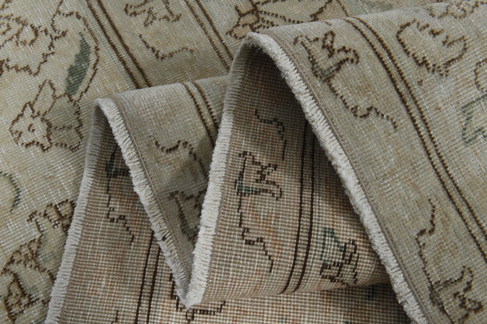 9.1x12.5 ft, BEIGE MINIMALIST RUG (1 of 10)