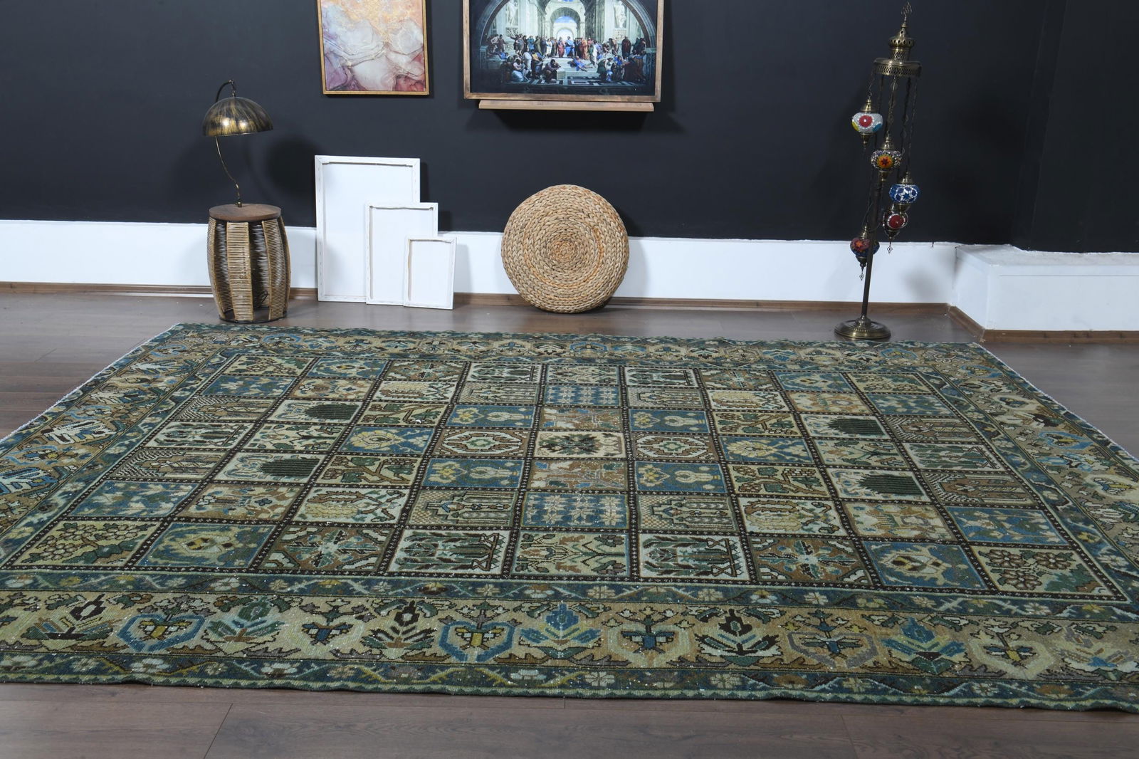 9'3x11'7 ft, SPECIAL VINTAGE RUG - 10