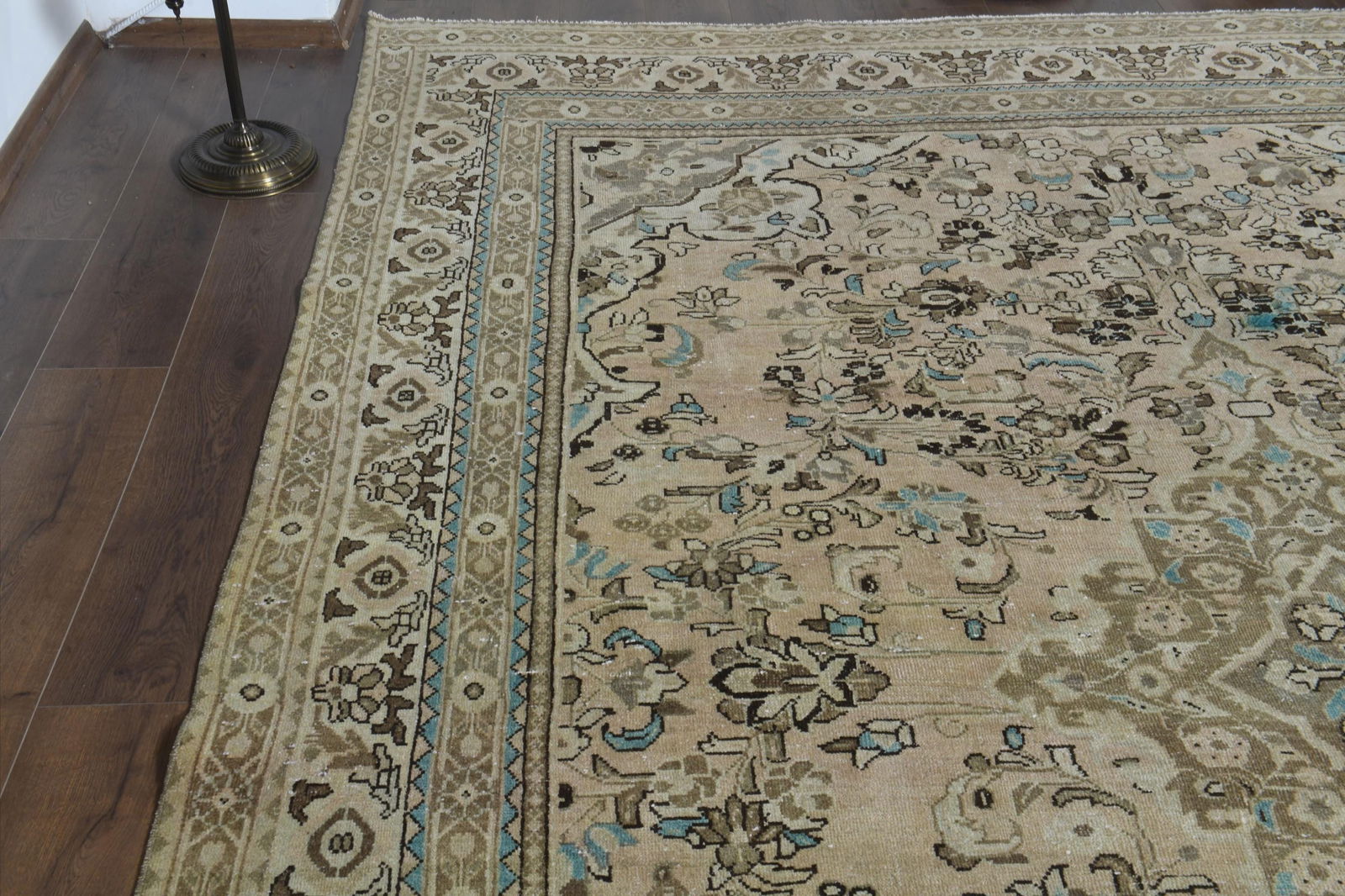 9.2x12.7 ft, PERSIAN MINIMALIST RUG - 8