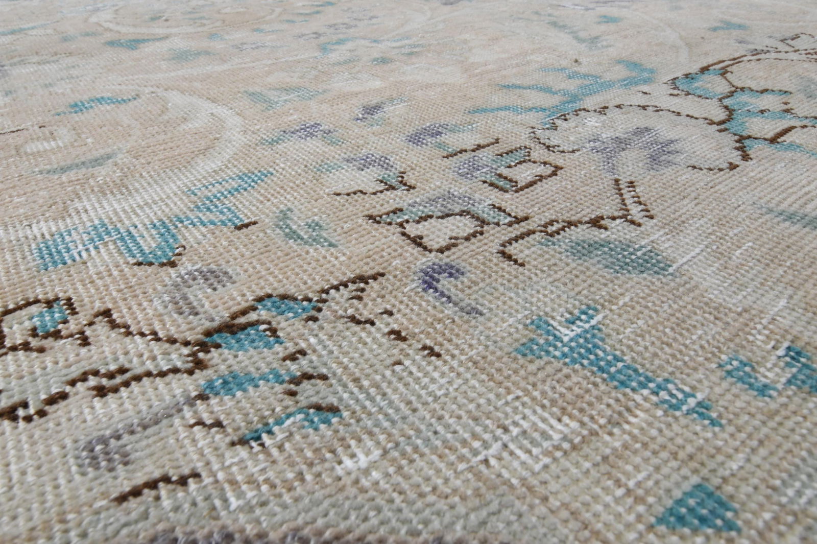 9.8x12.6 ft, NEUTRAL PERSIAN RUG - 7