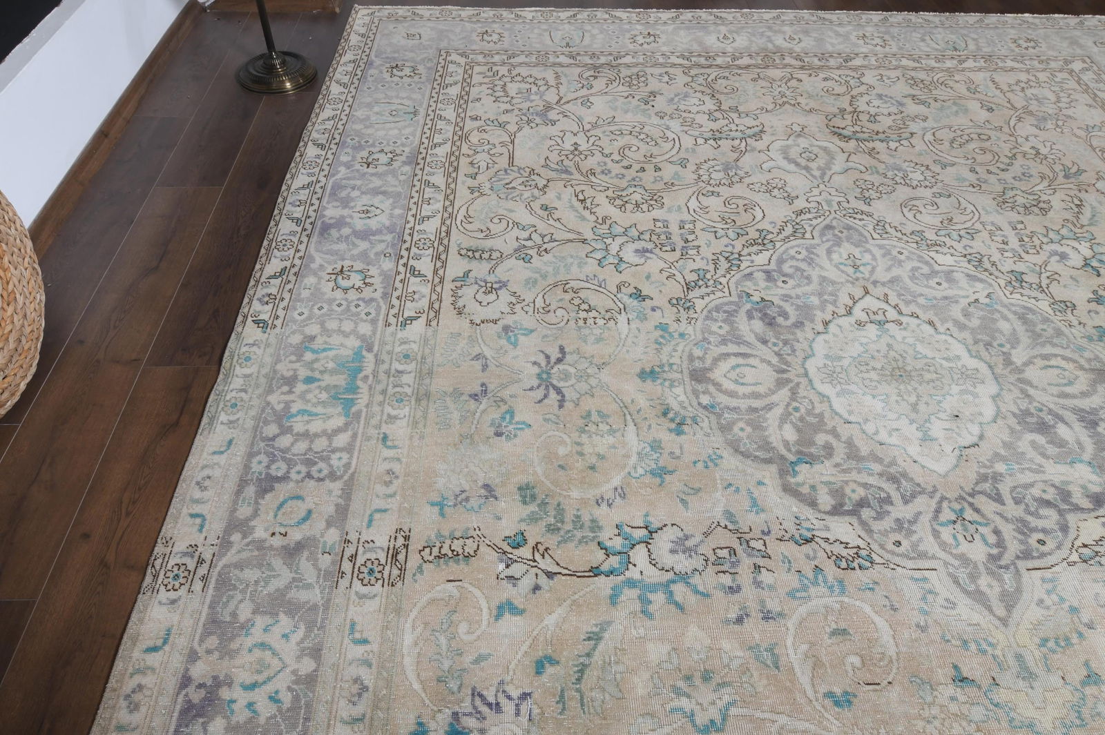 9.8x12.6 ft, NEUTRAL PERSIAN RUG - 9