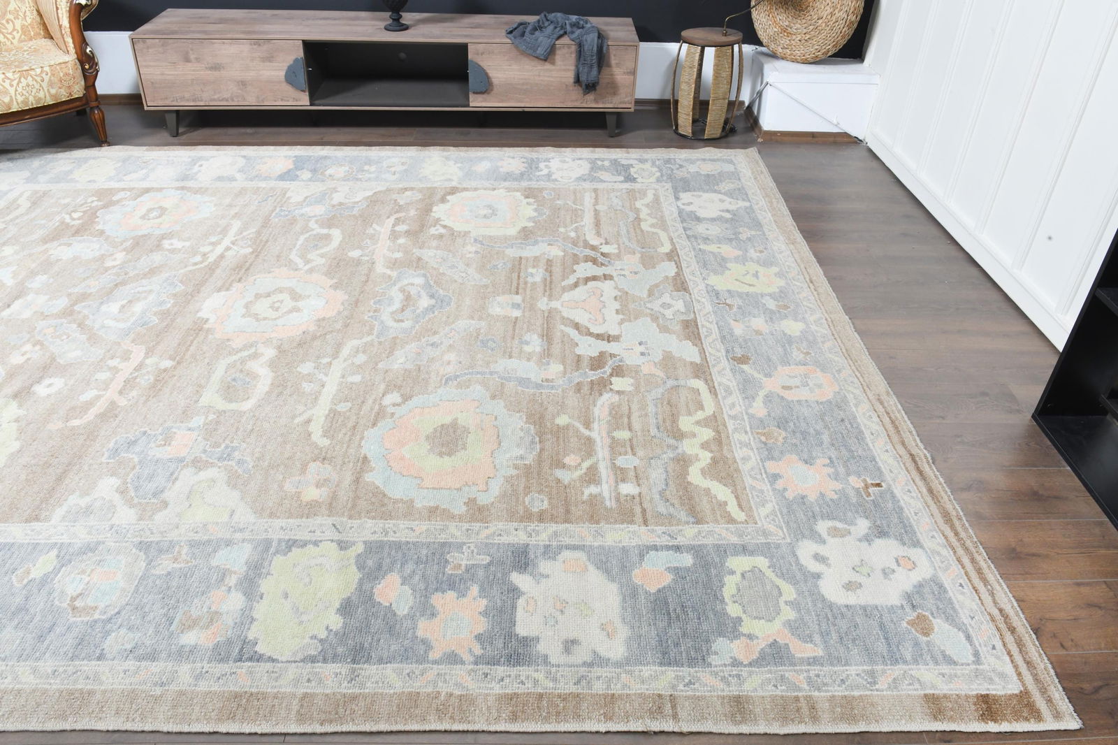 10'3x12'9 ft, BOHO OUSHAK RUG - 5