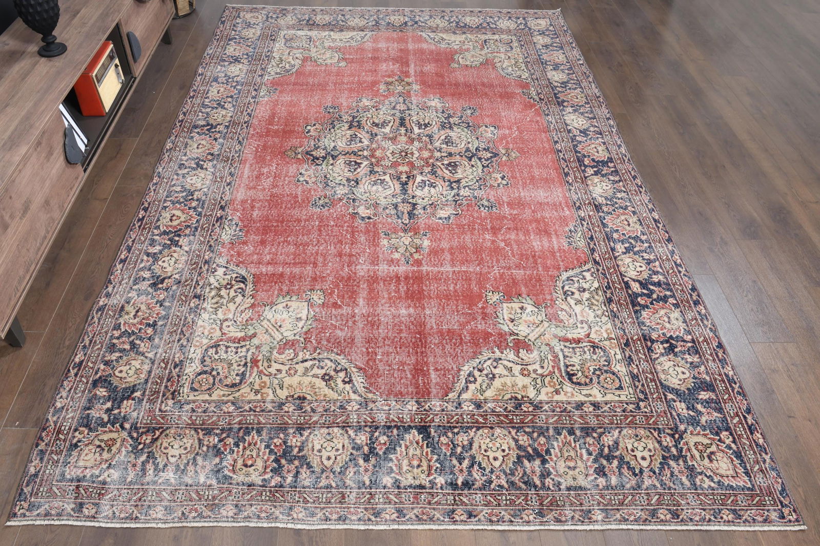 7'9x11'3 ft, PINK PERSIAN DÉCOR - 6