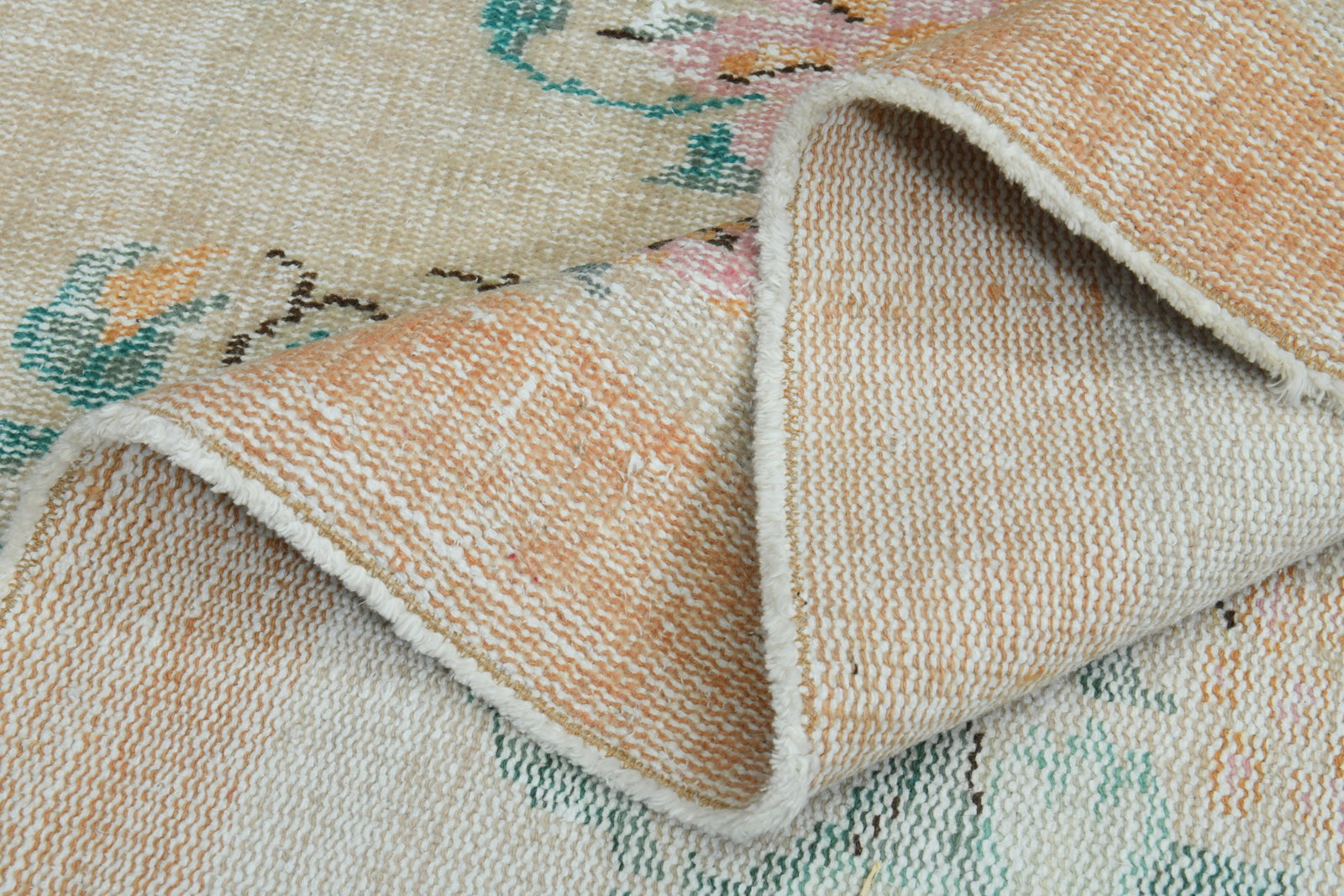 6'7x10'2 ft, TURKISH FADED FLORAL - 10