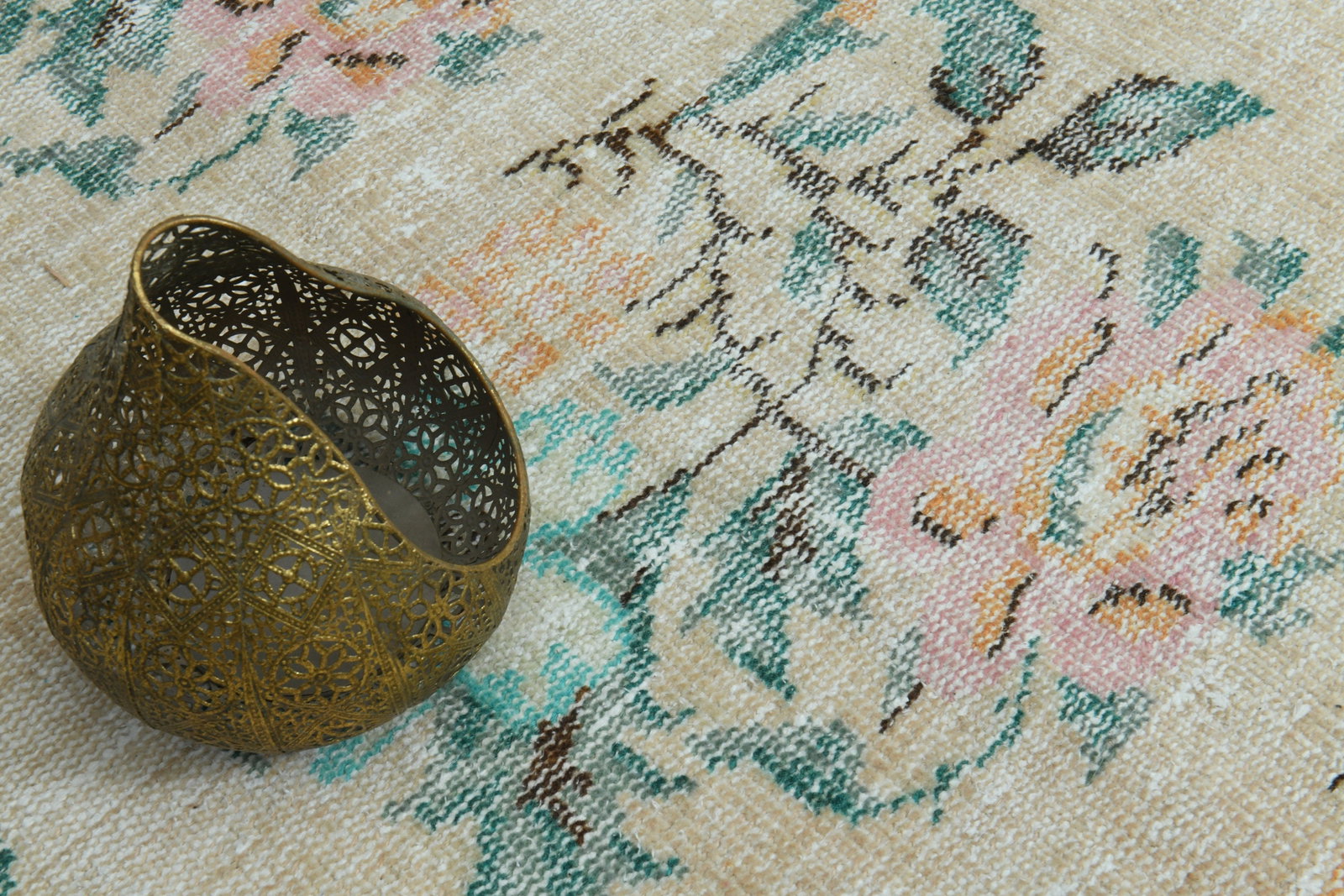 6'7x10'2 ft, TURKISH FADED FLORAL - 6