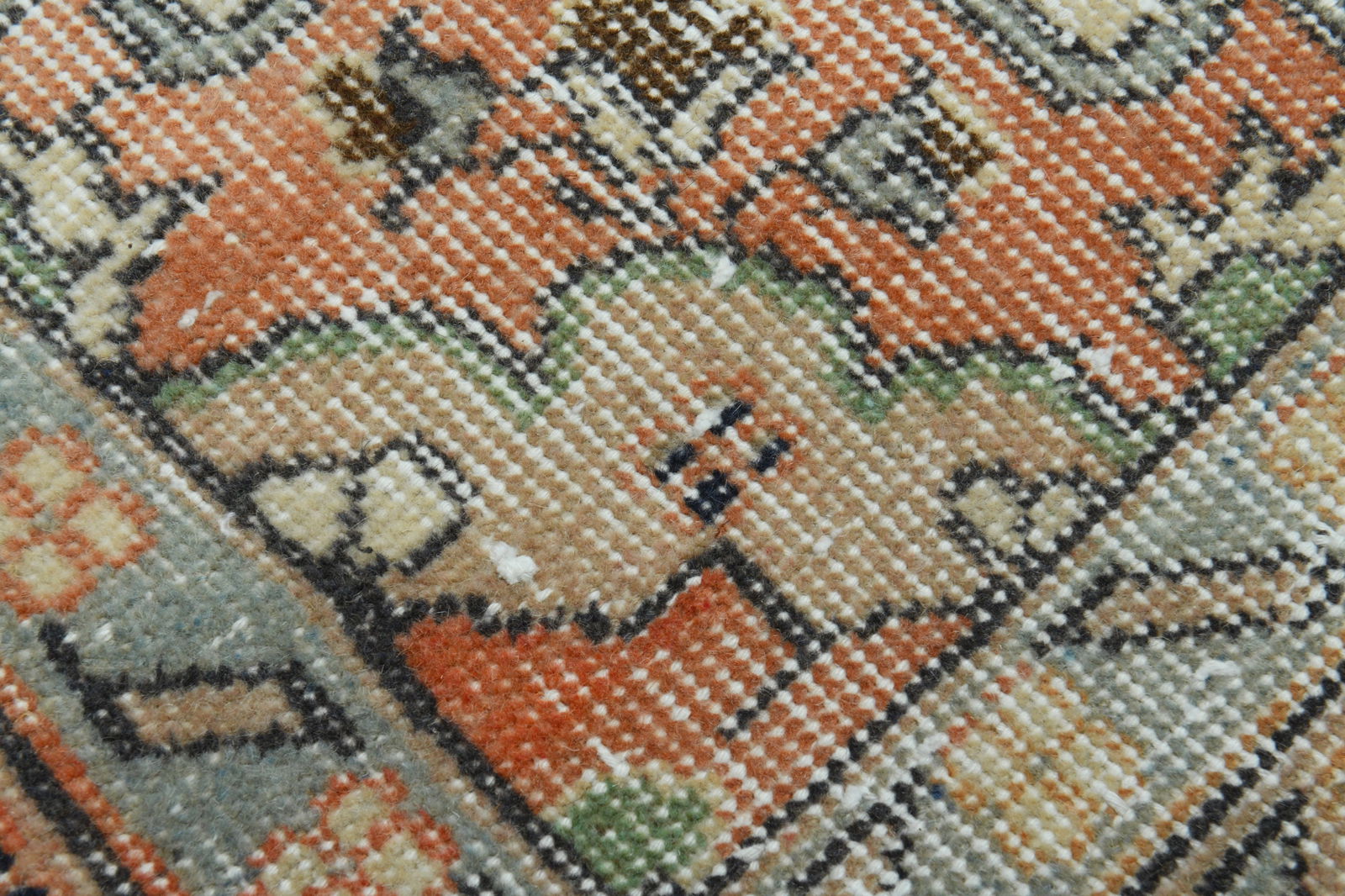 6'6x10'7 ft, ORANGE LUXURY DÉCOR - 3