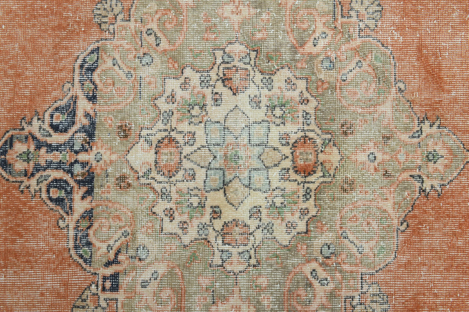 6'6x10'7 ft, ORANGE LUXURY DÉCOR - 6