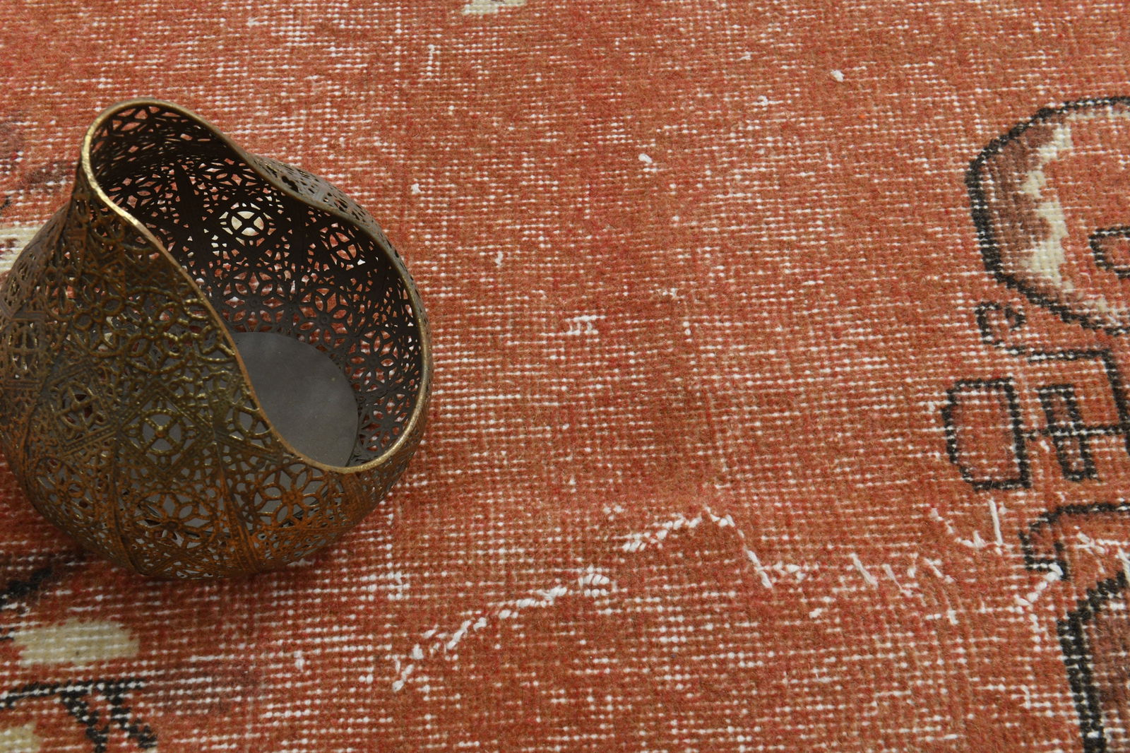 6'3x10'2 ft, RED TURKISH RUG - 8