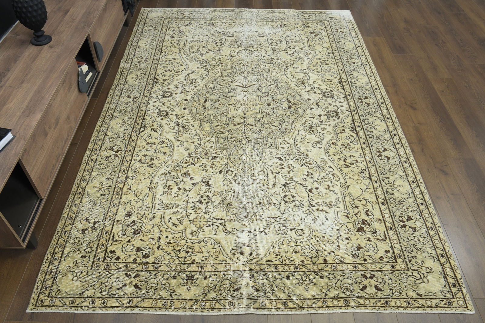 7x10 Rug, BEIGE TURKISH RUG - 4