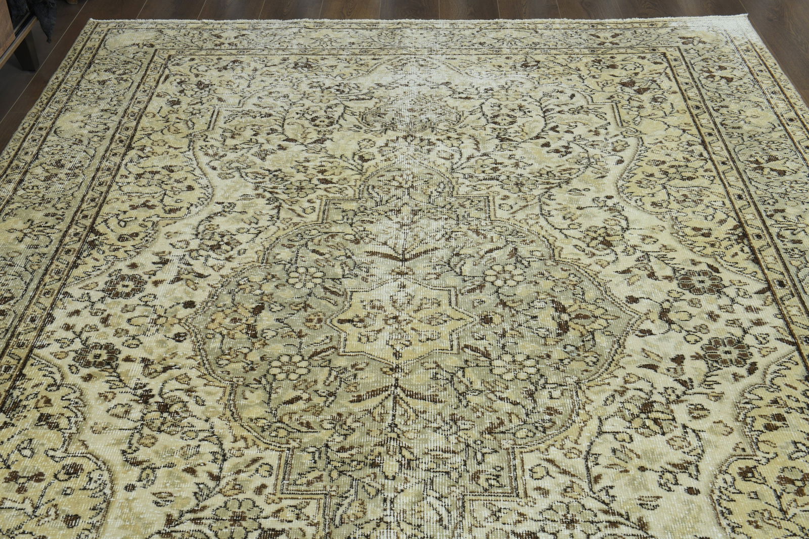 7x10 Rug, BEIGE TURKISH RUG - 6
