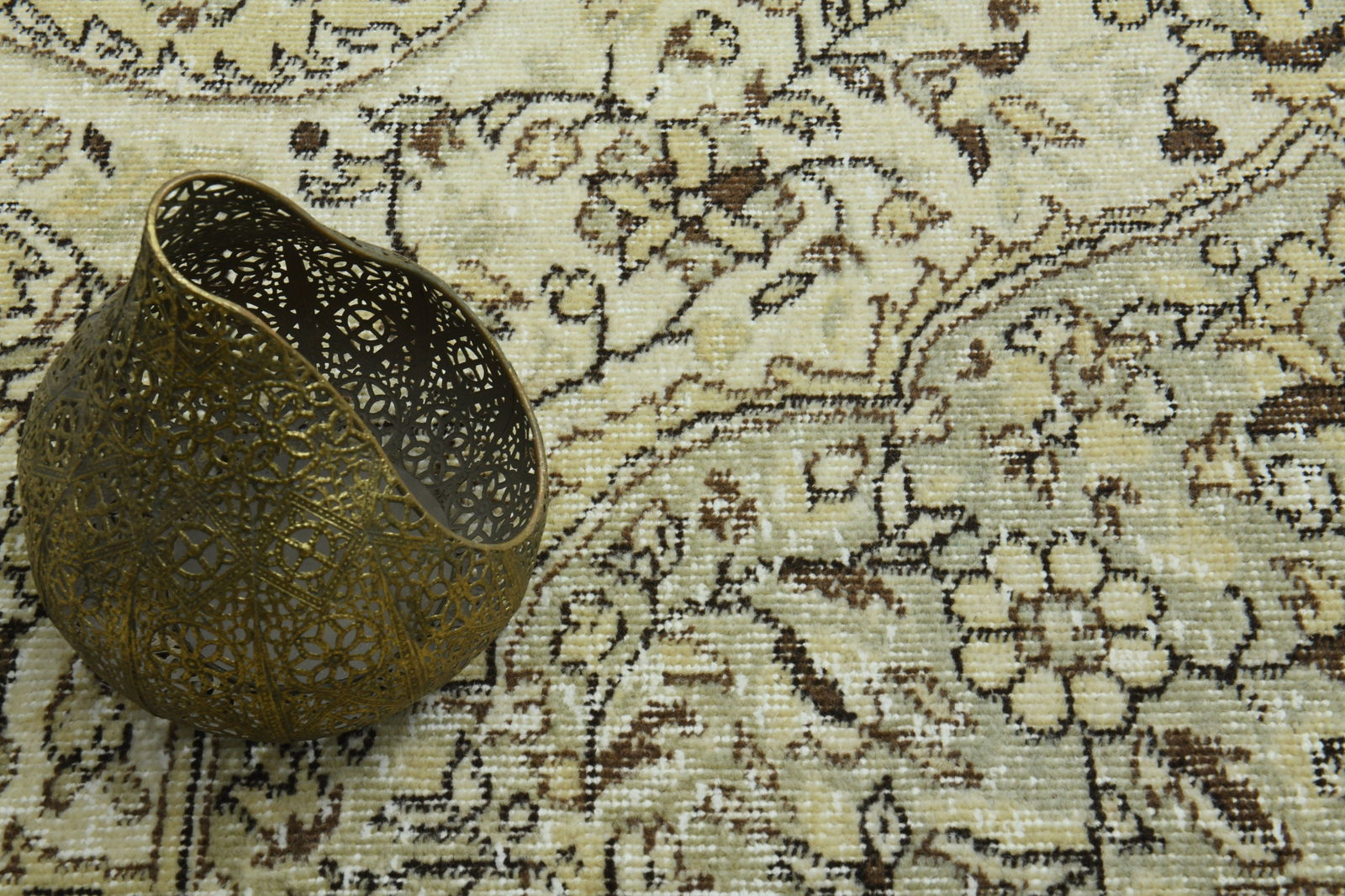 7x10 Rug, BEIGE TURKISH RUG - 9