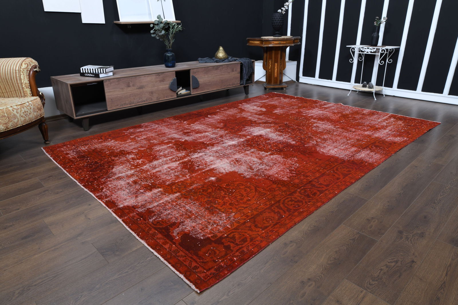 8x10 FADED ORGANIC WOOL - 5