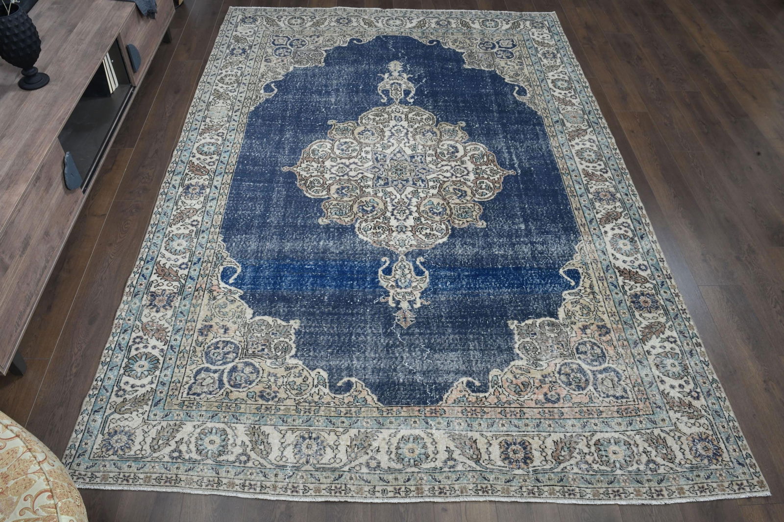 7'2x10'3 ft, BLUE AREA RUG (1 of 9)