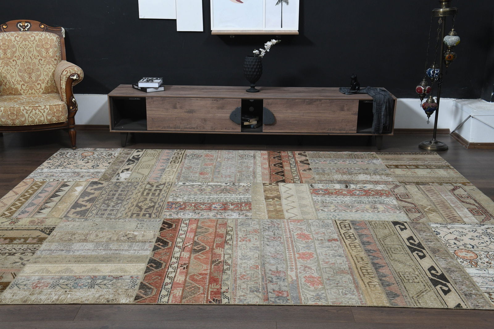 8.1x10.8 ft, OVERSIZED LARGE RUG - 9