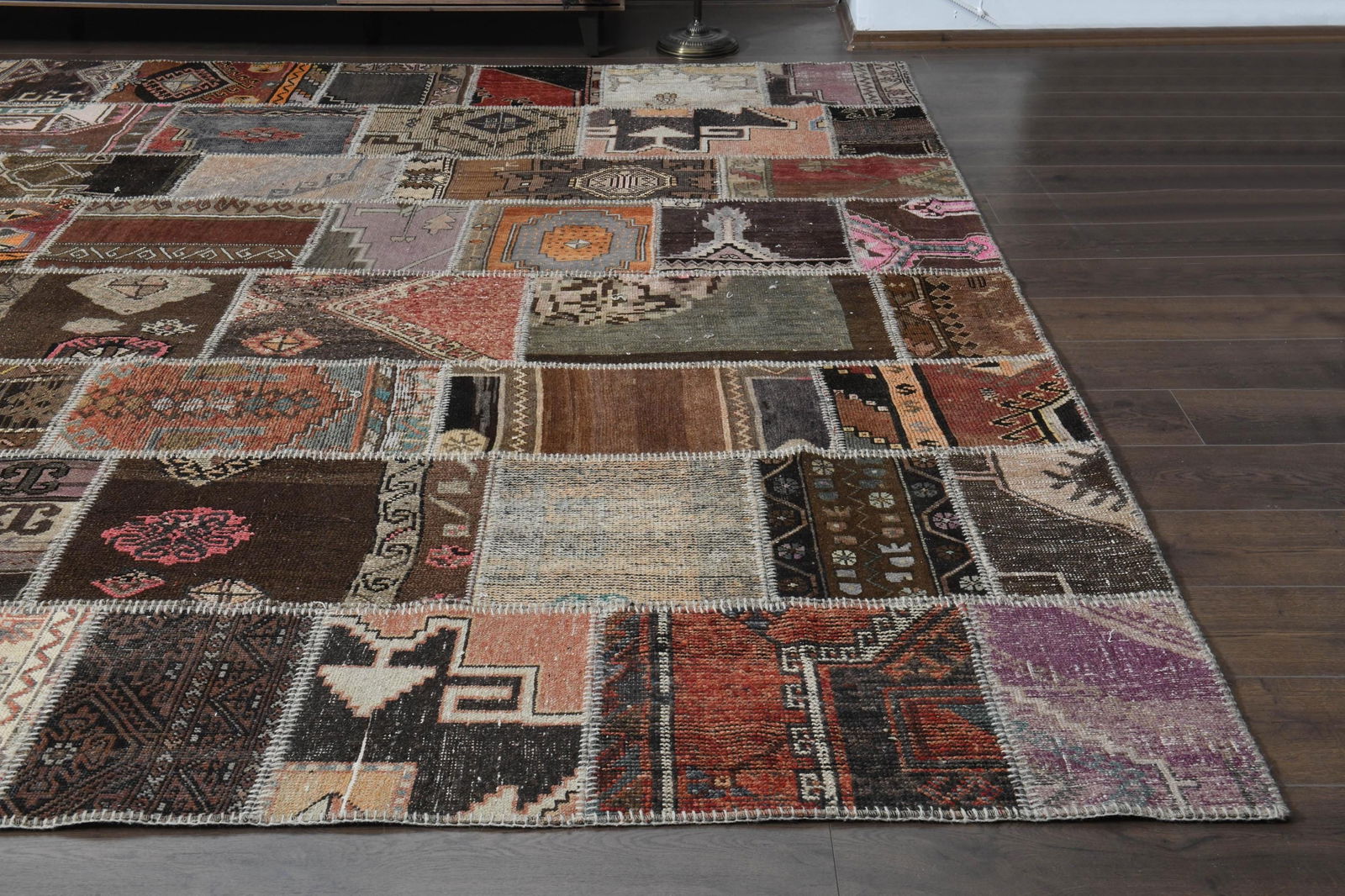 9'9x13'2 ft, PATCHWORK LARGE RUG - 10