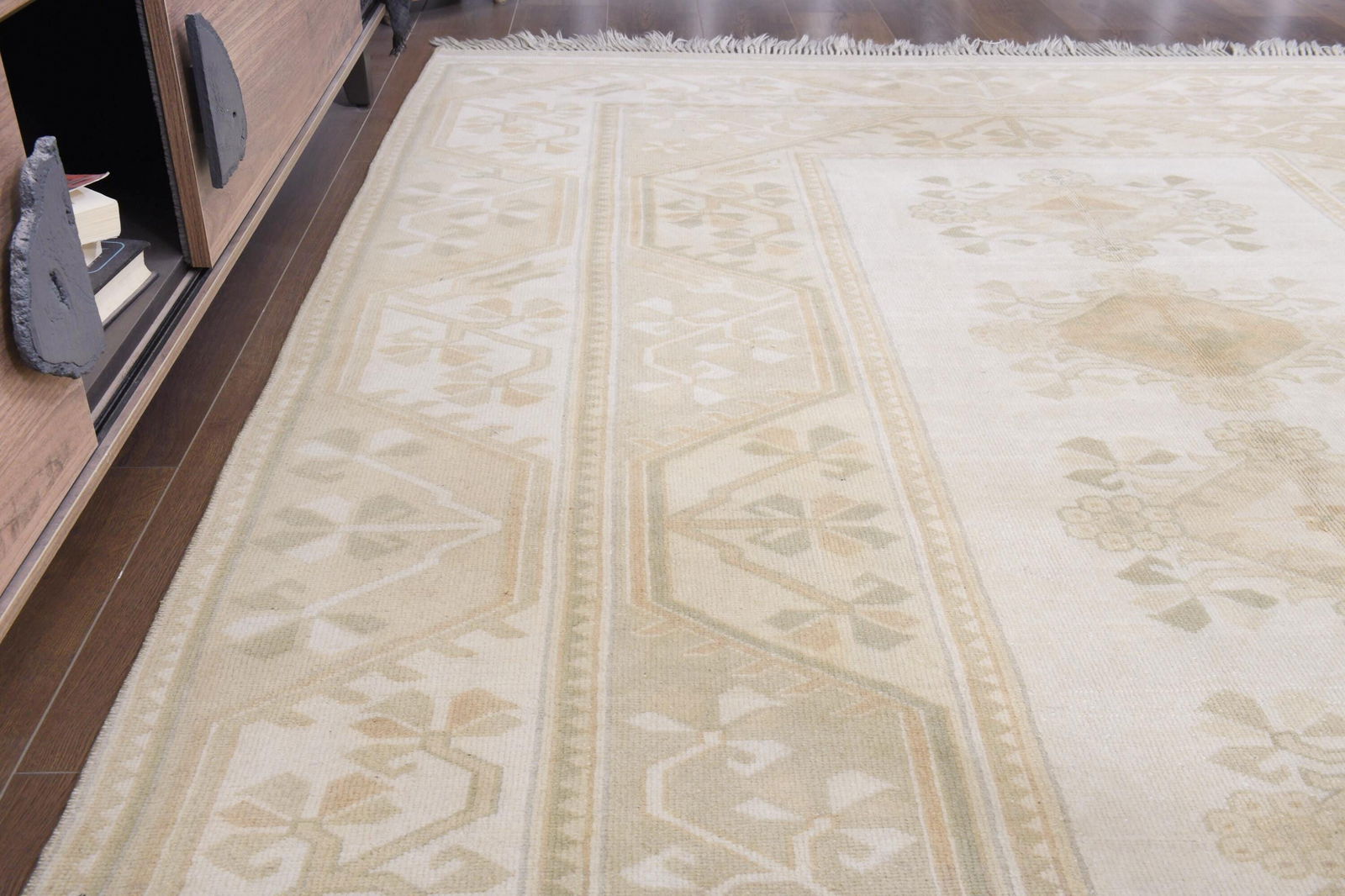 6'6x9'7 ft, NEUTRAL TURKISH RUG - 6