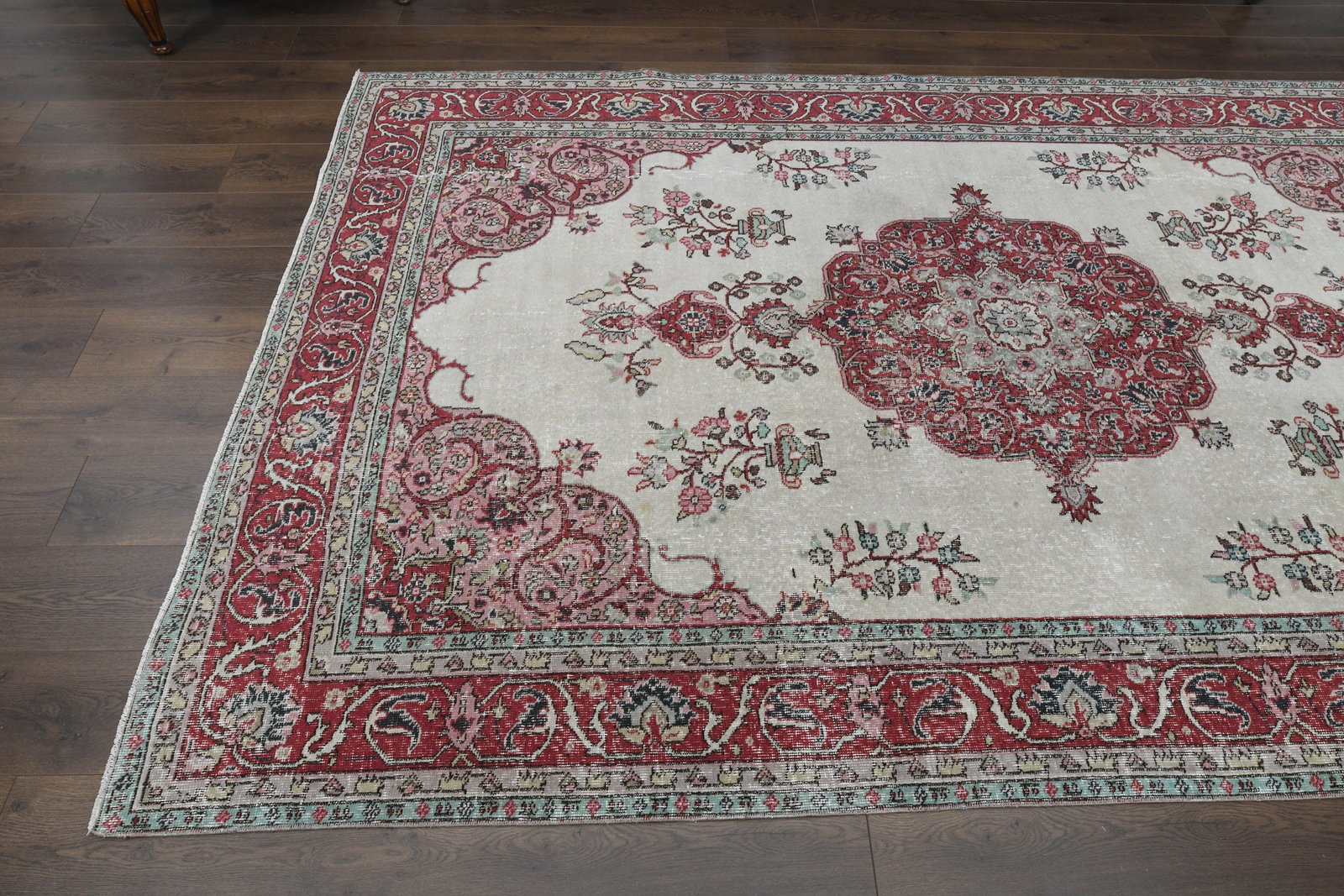 6.2x9.8 ft, FLORAL AREA RUG - 8