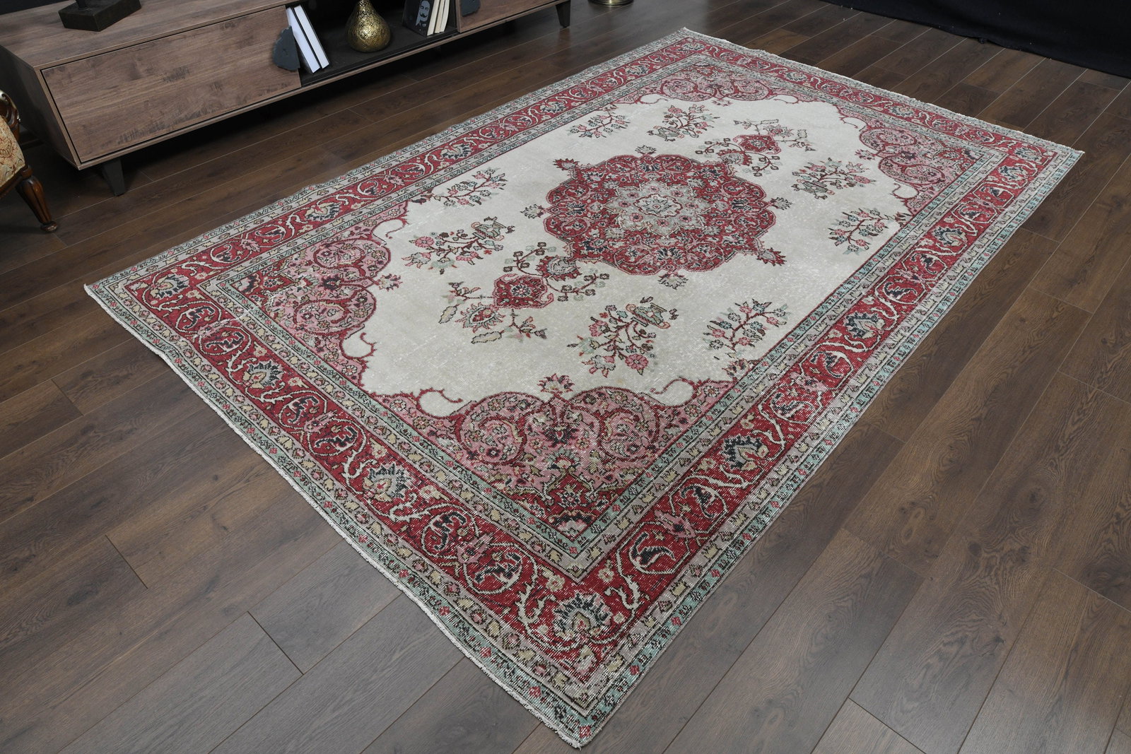 6.2x9.8 ft, FLORAL AREA RUG - 9