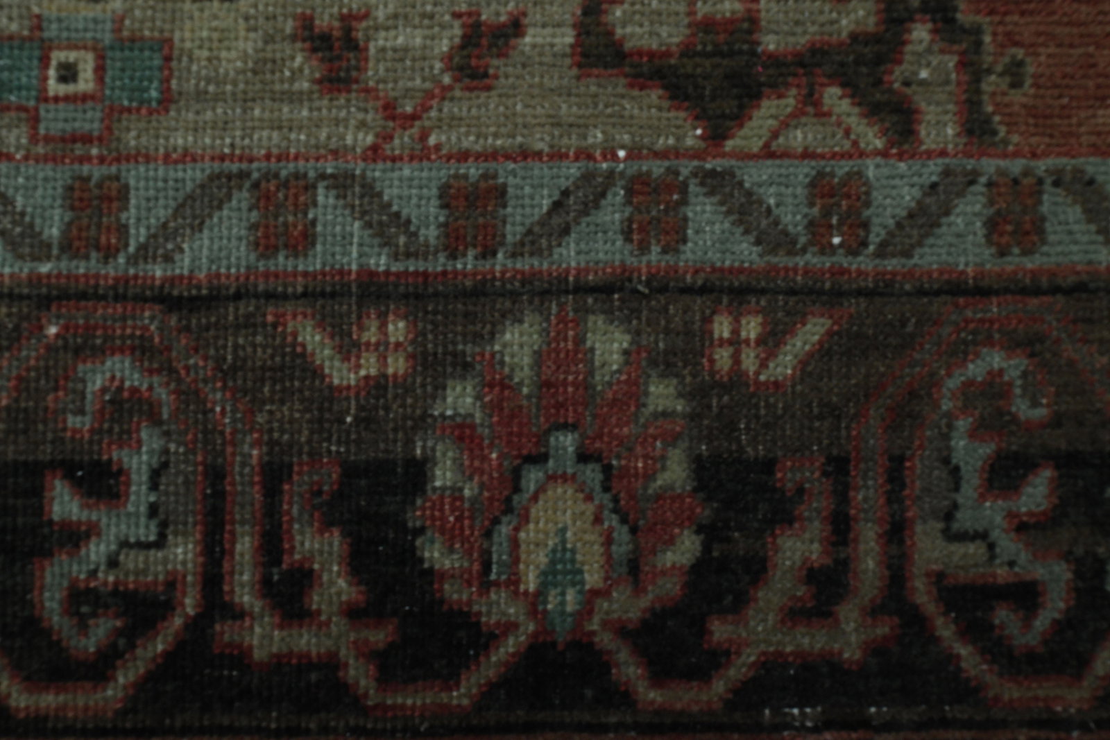 5'6x9'1 ft, RED TURKISH RUG - 3