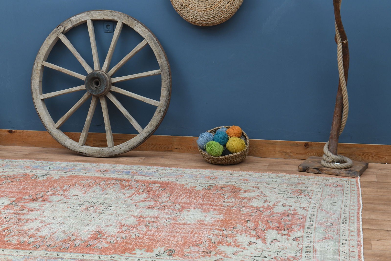 7'1x10'7 ft, TURKISH AREA RUG - 5