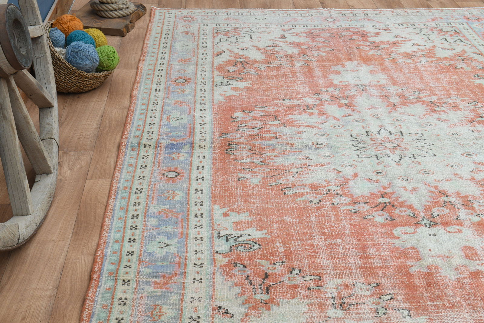 7'1x10'7 ft, TURKISH AREA RUG - 8