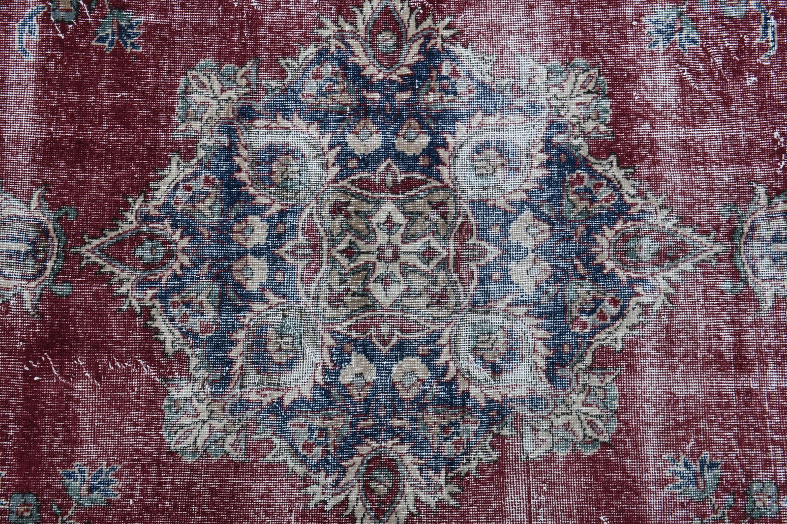 6'9x9'6 ft, RED BEIGE RUG - 10