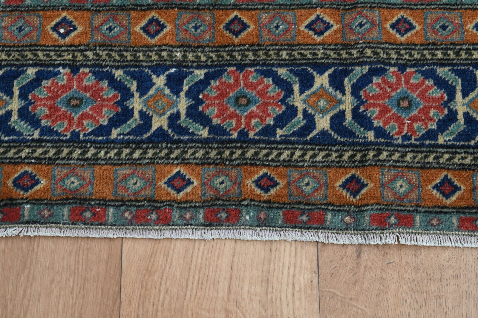6'5x9'4 ft, TURKISH OUSHAK RUG - 7