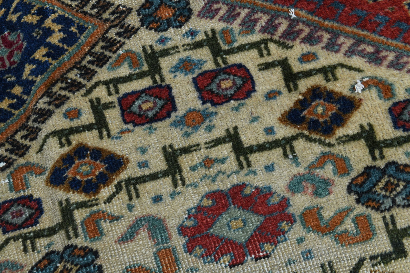 6'5x9'4 ft, TURKISH OUSHAK RUG - 9