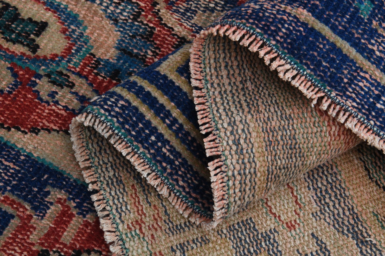 6'1x9'2 ft, RED TURKISH RUG (1 of 10)