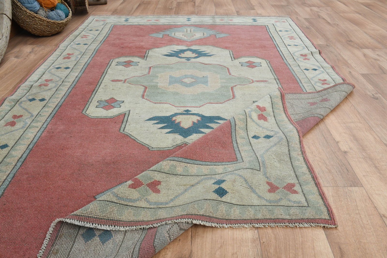 5x7'6 ft, AUTHENTIC TURKISH RUG - 6
